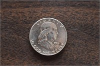 1961-D Franklin Half -90% Silver Coin