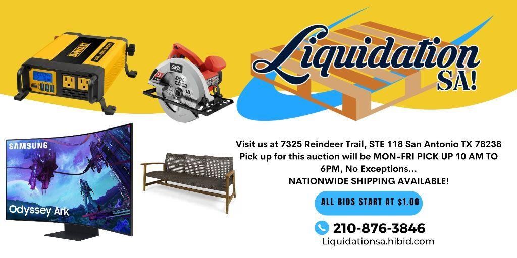 LiquidationSA! Thursday Auction #1