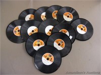 Set of 12 Symphonion Music Box Discs