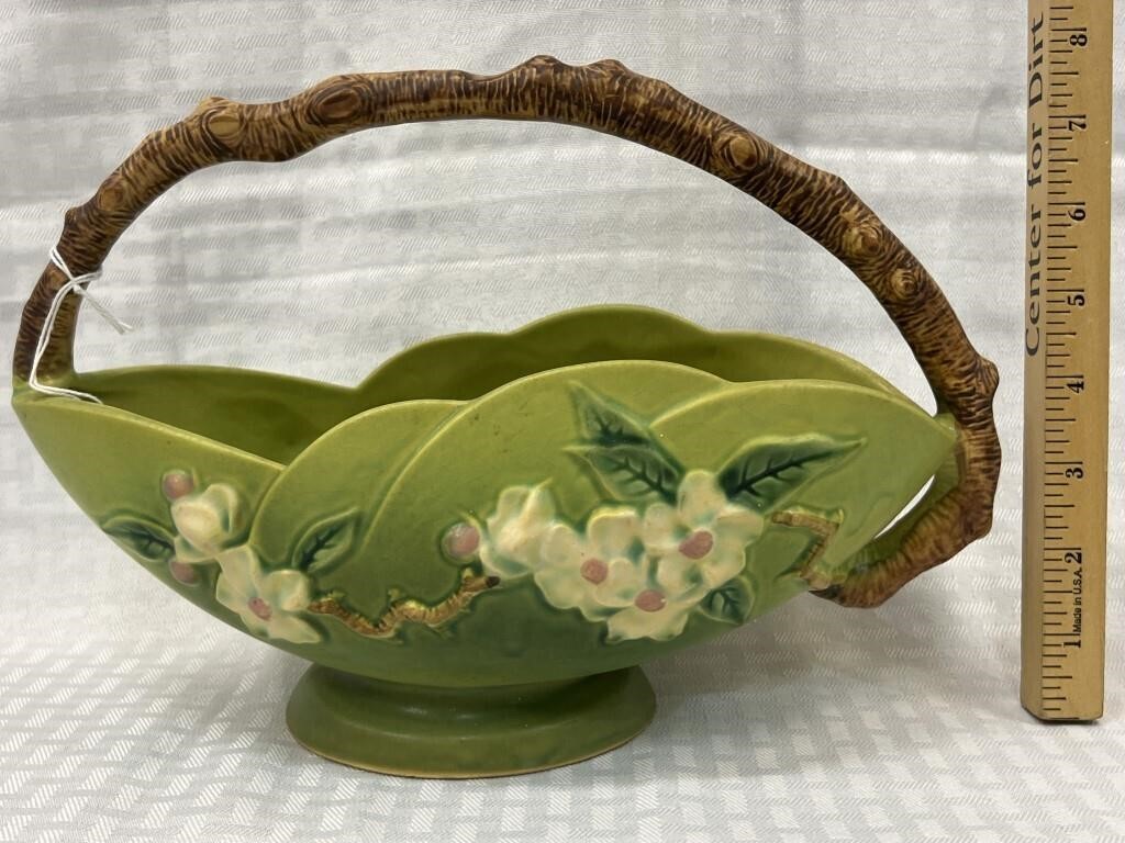 Roseville Apple Blossom Basket