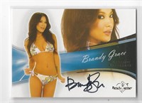 BENCHWARMERS BRANDY GRACE AUTOGRAPHED CARD