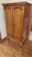 Oak Jewelry armoire.