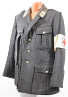WWII German Red Cross Officer's Tunic w/ Cap
