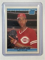 1992 Donruss #417 Mo Sanford Rated Rookie!