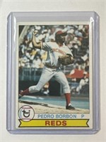 1979 Topps Baseball Card #326 Pedro Borbon!