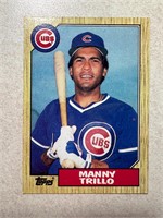 1987 TOPPS MANNY TRILLO CARD