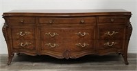 Karges walnut dresser with drawers