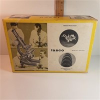 Tasco Microscope in case