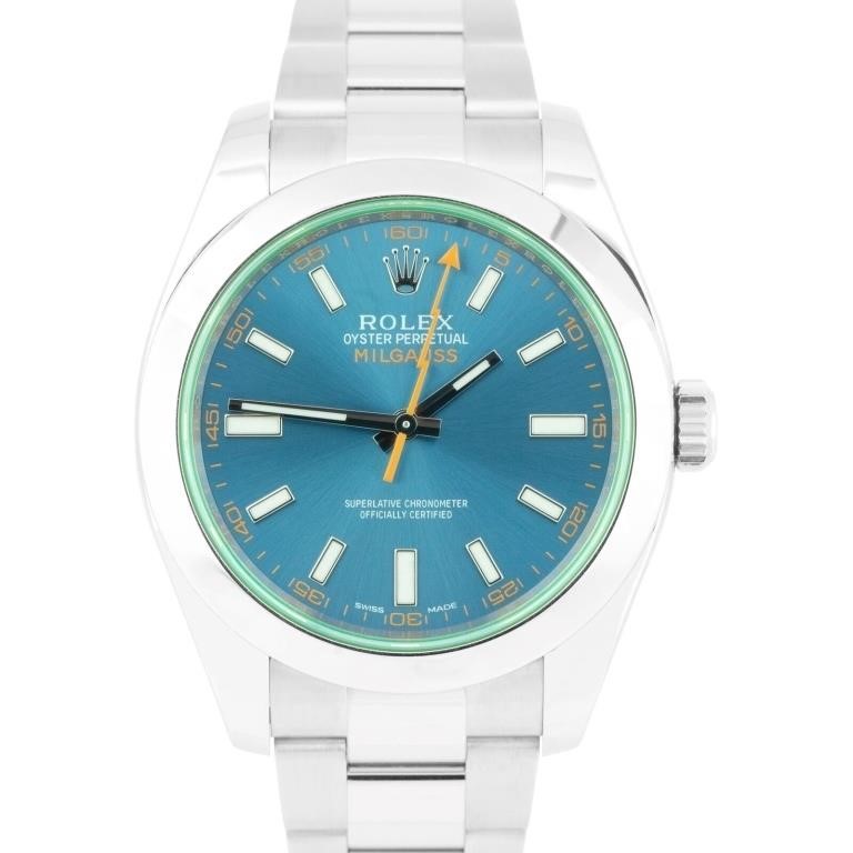 Rolex Milgauss 40 MM Stainless Steel Men Watch