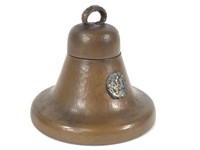 Vtg Copper Bell Inkwell