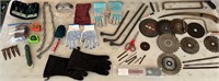 Saw Blades Gloves and More Lot