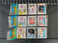 Brand new, three packs of baseball cards, sealed