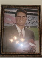 Mike Shula autographed picture 8x10
