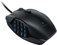 Sealed Logitech G600 MMO Gaming Mouse, Black