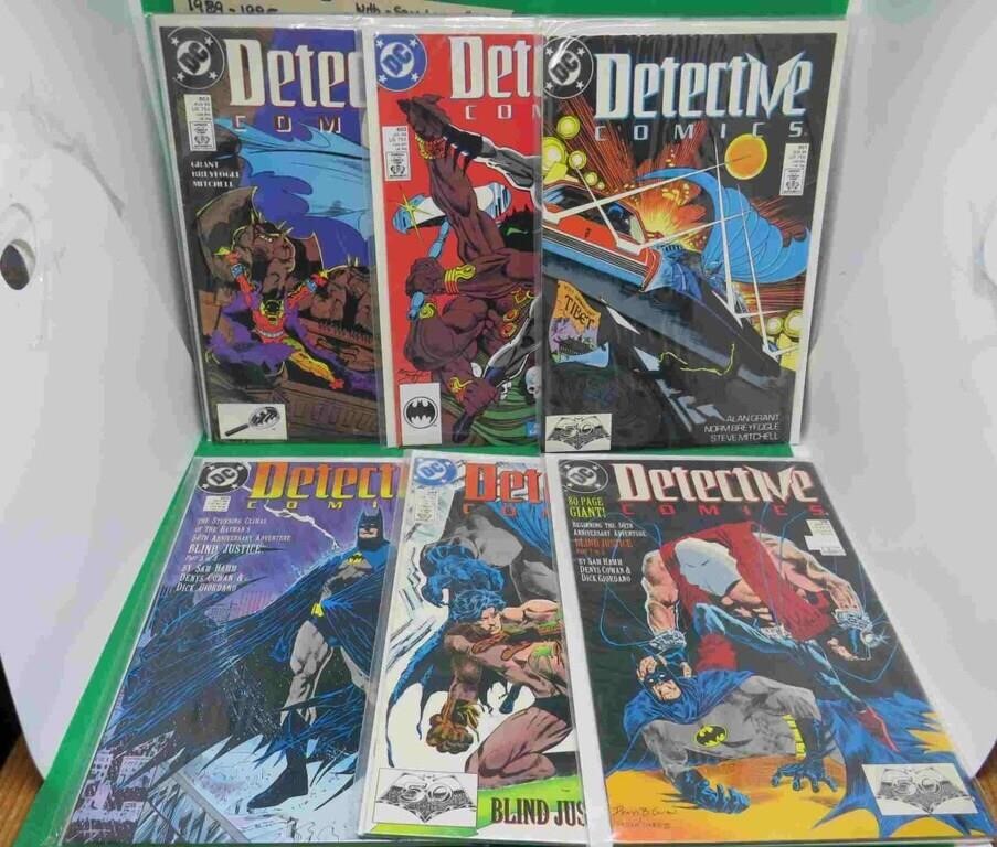 Batman Detective Comics 1989 Issues #598-603