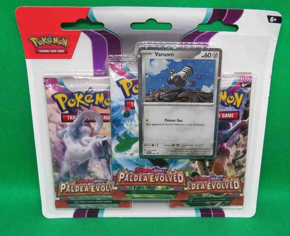 NEW Pokemon Scarlet & Violet Paldea Evolved PACK