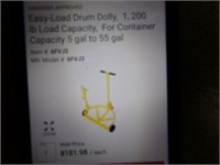 1200 Pound Drum Dolly