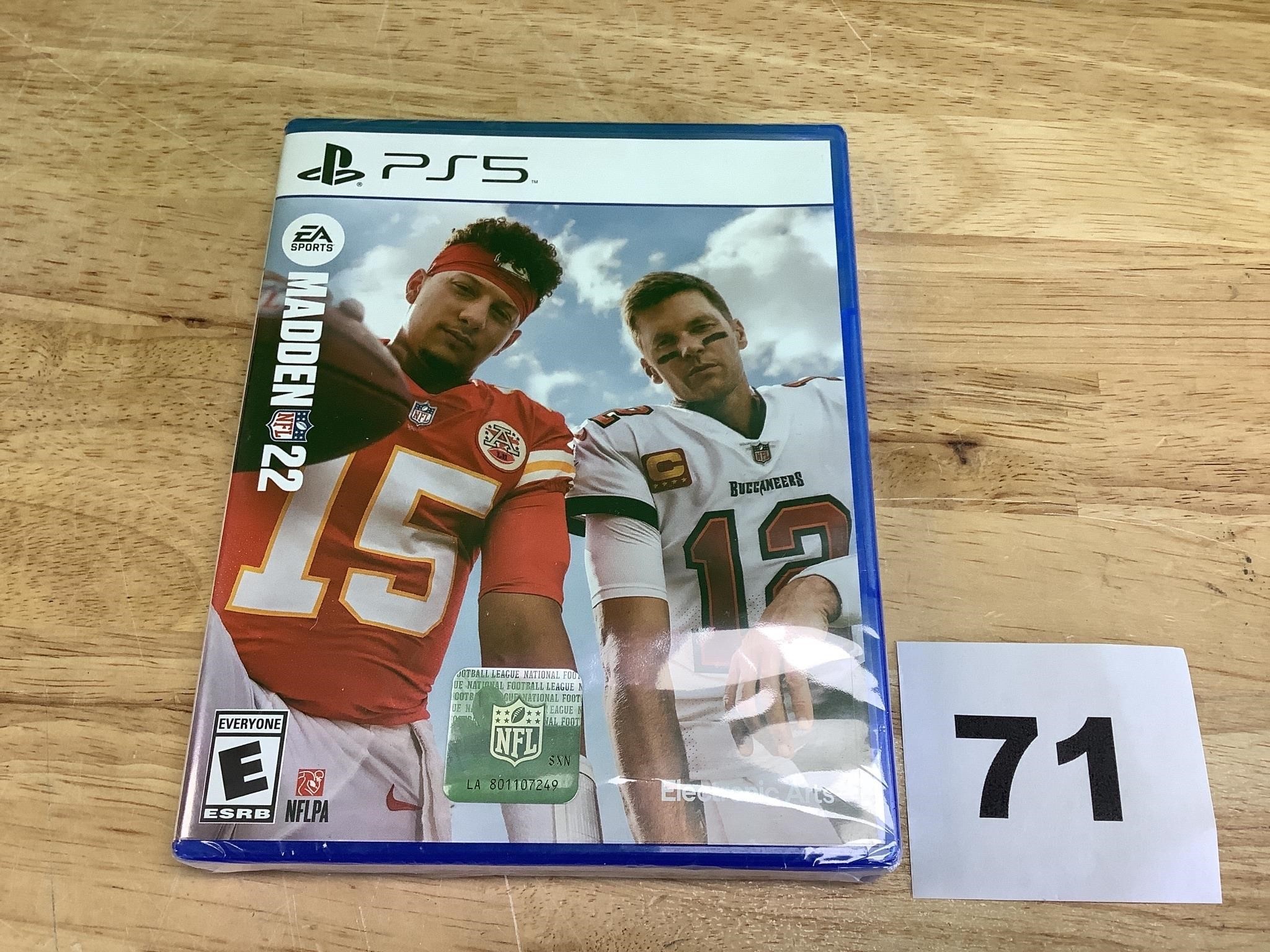 Madden22 for PS5