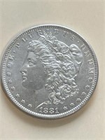 ALMOST UNCIRCULATED 5.7 MILLION MINTED 1881 O
