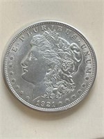 SUPERB 1921 P MORGAN SILVER DOLLAR