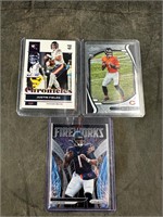 3 Different Rookie Cards Justin Fields