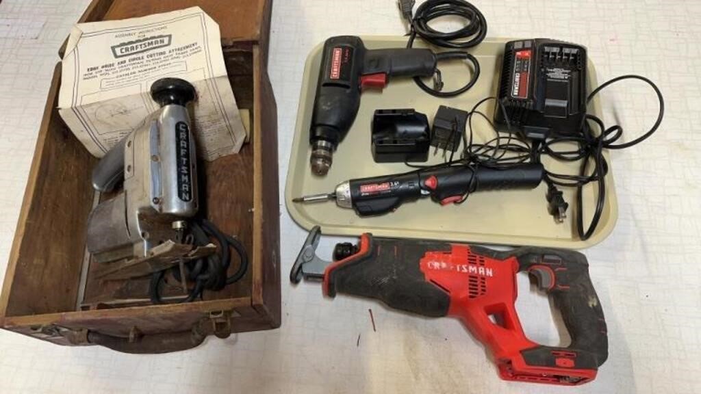 Craftsman’s Tool Lot