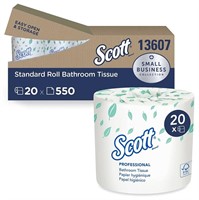 Scott Essential Bulk Toilet Paper, 20 CT
