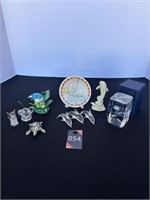 Lenox Dolphin and Misc Items