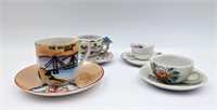 Miniature Tea Cups & Saucers