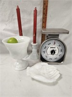 Palouse Portion Controller, Milk Glass: Anchor