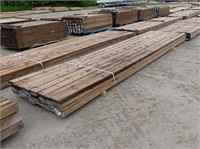 96 pcs. 1" x 6" x 16' PRESSURE TREATED LUMBER