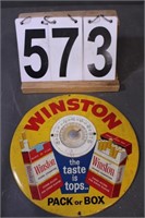 Winston Metal Thermometer 9"