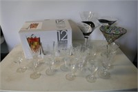 Crystal Stemware, Martini Glasses, Glasses