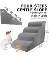 Topmart High Density Foam Dog Steps 4 T
