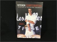 Autographed Anthony Bourdain Kitchen Confidential