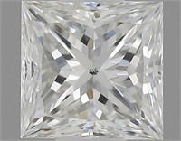 Gia Certified Princess Cut .30ct Si1 Diamond
