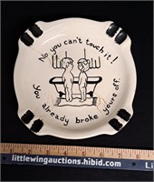 Vintage Humour Ashtray