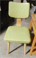 Lot # 3910 - Mid Century vanity chair with lime