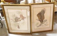 Lot # 3926 - (2) signed bird prints by Albert