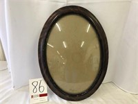Oval Bubble Glass Frame