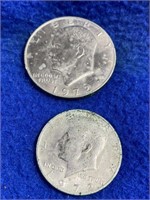 1972 Kennedy Half & Ike Dollar