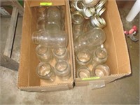12 quart fruit jars w/lids