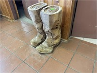 Wooden Cowboy Boots