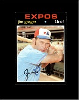 1971 Topps #285 Jim Gosger EX-MT to NRMT+