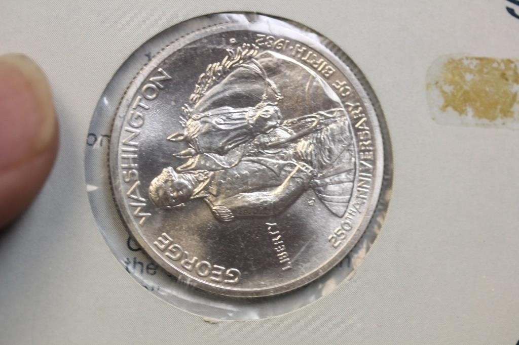 G. Washington Silver Commemorative Half Dollar