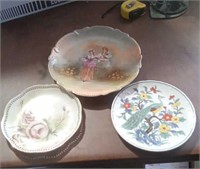 ARTIST SIGNED PLATE & 2 OTHERS