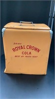 Vintage metal Royal Crown Cole cooler