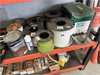 7 Rolls Electrical Cable, Steel Stand & Paint