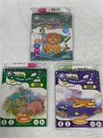 CHILDRENS WATER REVEAL ACTIVITY PADS 3BOOKS AGES