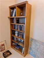 2 Wood Bookcases - NOT CONTENTS